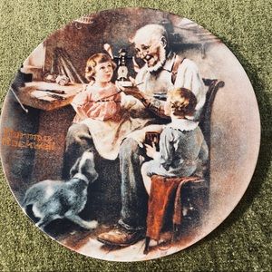 Knowles Vintage Decorative Plate, "The Toymaker"